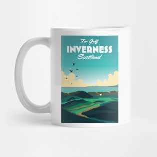 Inverness Scotland Golf Mug